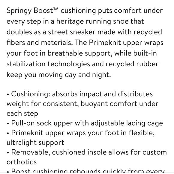 Adidas UltraBoost running shoe, black with white sole - Picture 9 of 10